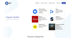 Desktop Screenshot of hayatikodla.com