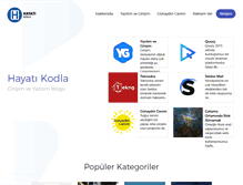 Tablet Screenshot of hayatikodla.com